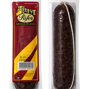 Morcillas artesanas envasadas al vacío - envío a domicilio